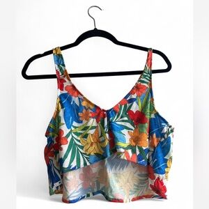 Hurley Tropical Flowy Top